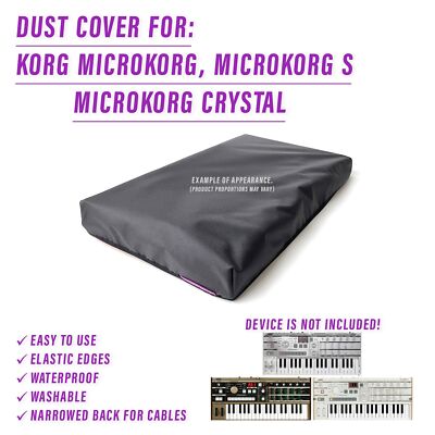 DUST COVER for KORG Microkorg / Microkorg S / Microkorg Crystal