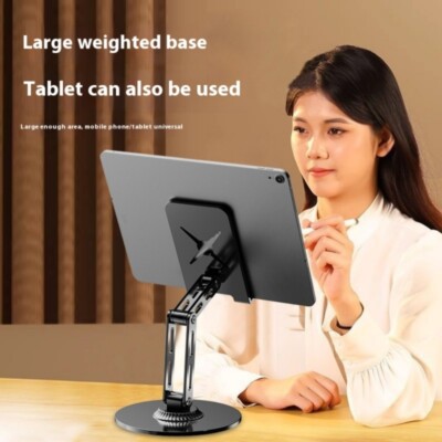 Aluminum Phone Holder Support for Watch Video Live Multifunction Folding Holder