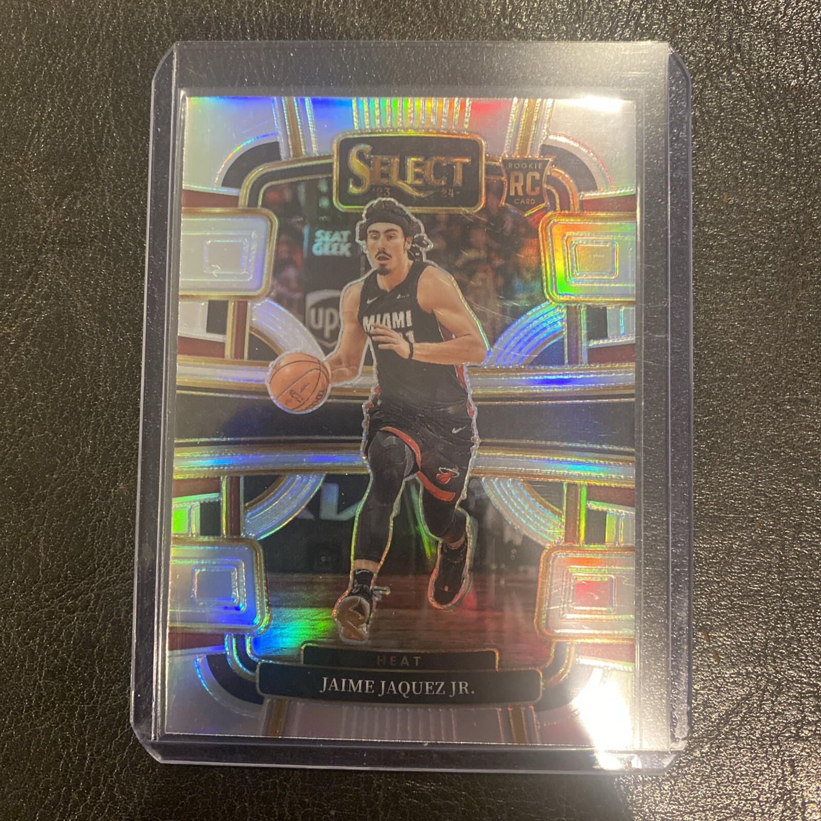 2023-24 Select Concourse Silver Prizm #100 Jaime Jaquez JR. RC - Miami Heat