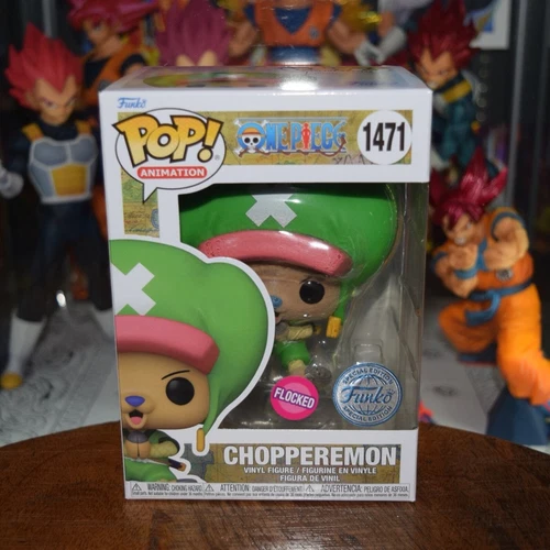 One Piece: Tony tony Chopper Flocked Exclusive Funko Pop Collectible Figure
