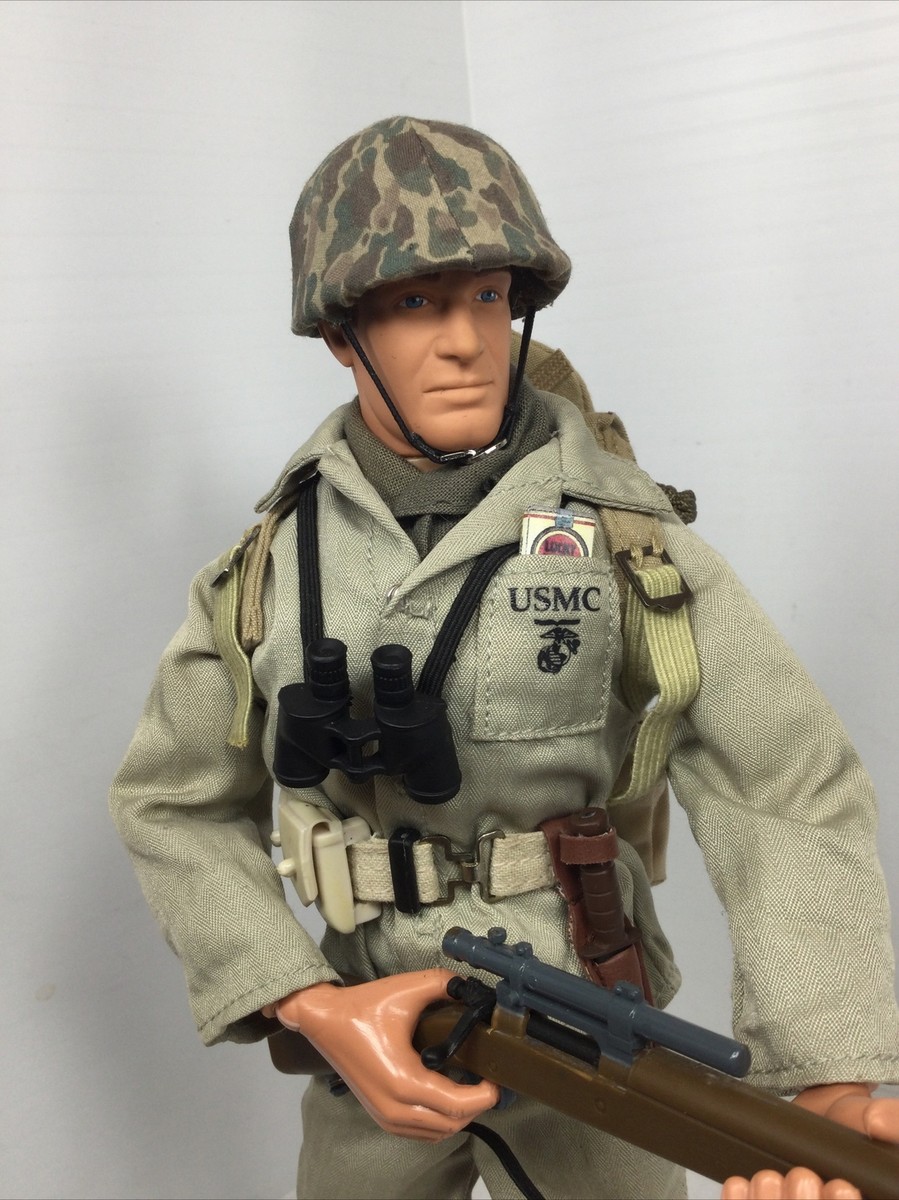 1/6 HASBRO GI JOE WW2 USMC MARINE SNIPER 1903 SPRINGFIELD + CIG'S
