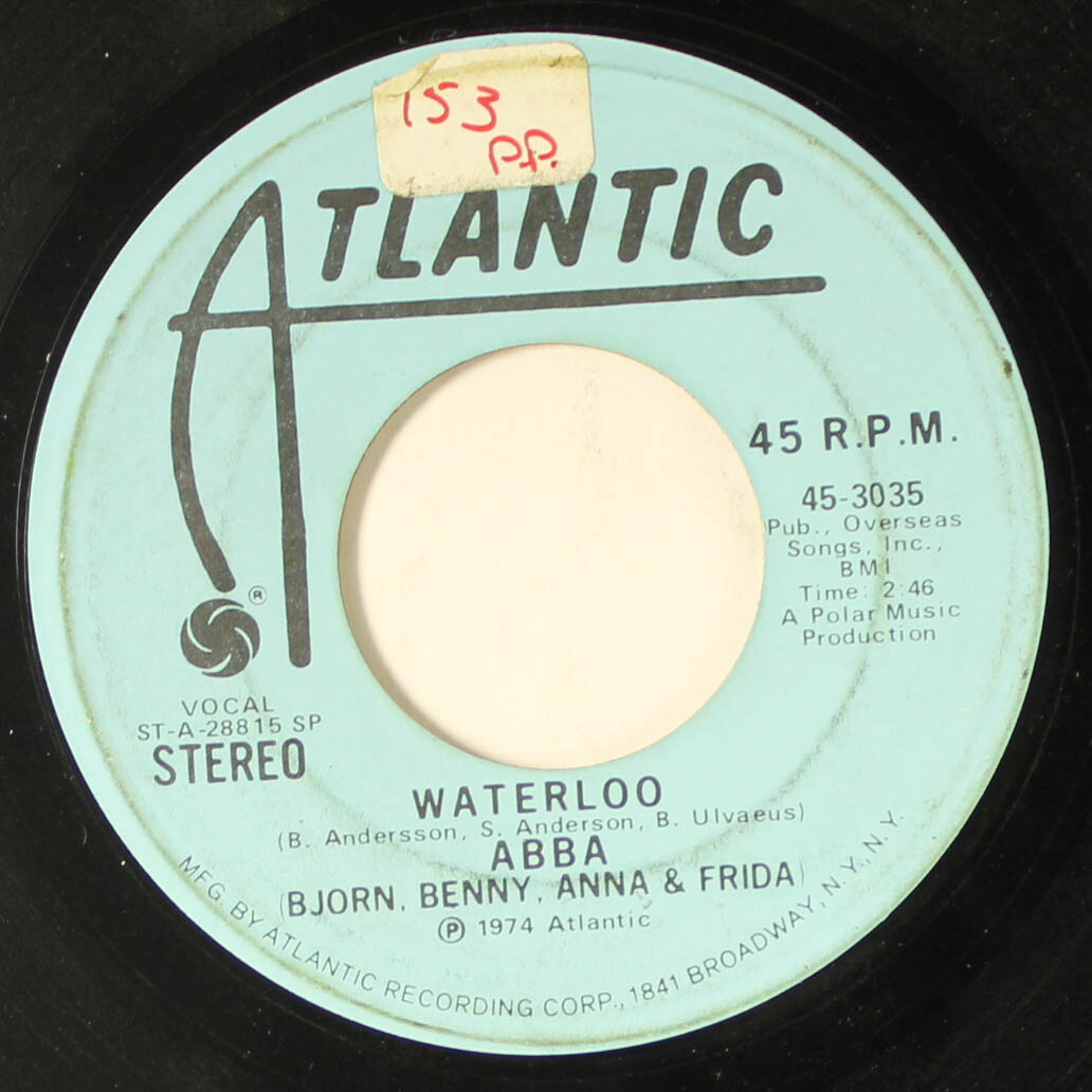 ABBA: waterloo / mono ATLANTIC 7