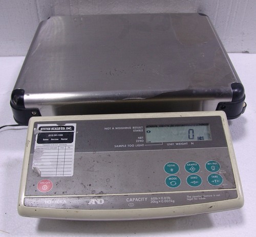A&D counting scale HD-30KA checkweigher