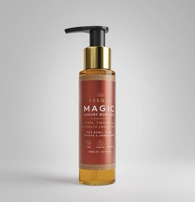 BESQUE Magic Luxury Body Oil   Firms & Hydrates Skin   100% Natural   100ml