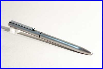 Vintage 1990 MONTBLANC SL 2 Farb Kugelschreiber in brushed STEEL