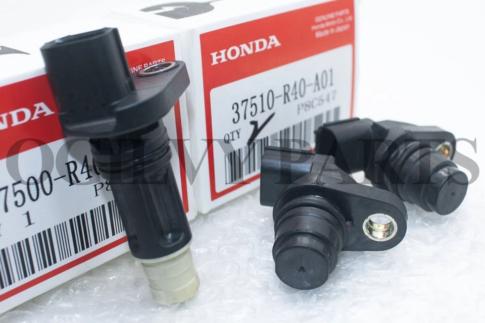 Nuevo (3) Sensor de posición genuino del árbol de levas/cigüeñal para Acura Honda 08-15 2.4 Foto 2 de 4
