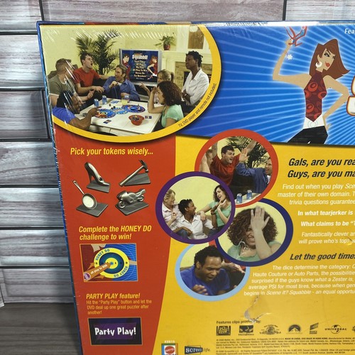 Scene It? Squabble The DVD Game with Party Play Feature! NEW Sealed. - Picture 6 of 7