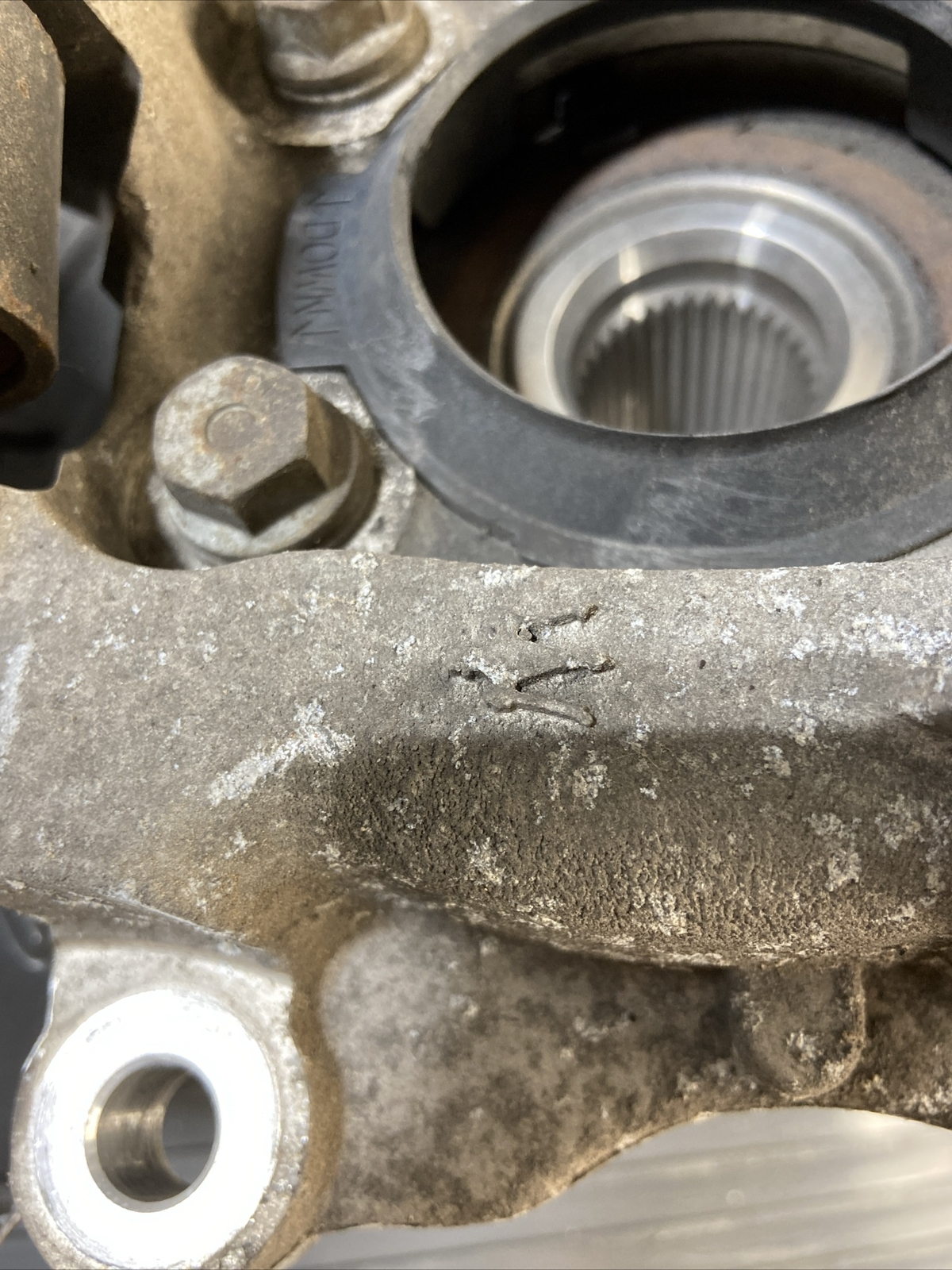 2014-2016 Maserati Ghibli M157 Rear Right Spindle Knuckle Hub OEM