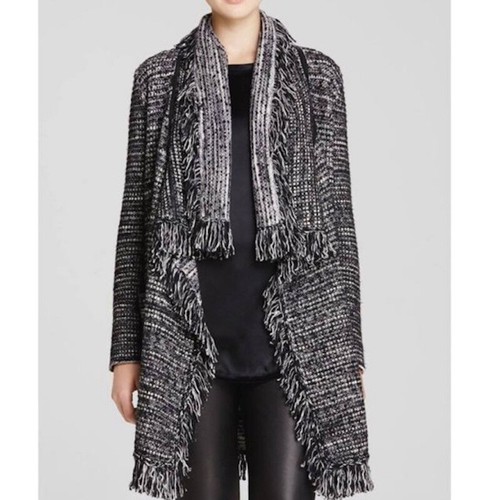 Vince Fringe Cardigan Sweater Coat 