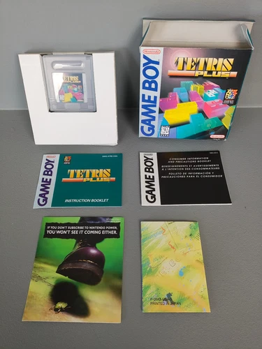 Tetris Plus - Nintendo Game Boy Gameboy CIB