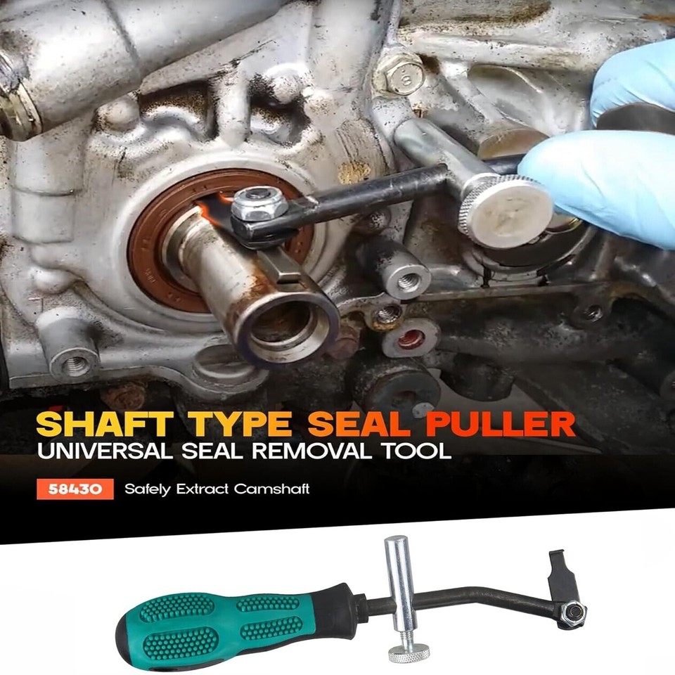 Shaft Seal Puller Camshaft and Crankshaft Seals Removal Auto Tool 58430