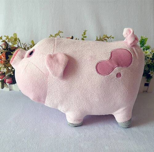 New Gravity Falls Waddles The Pink Pig Plush Doll Stuffed Toy Pillow - Image 3 of 4
