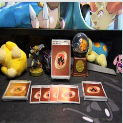 Basic Fire, Grass, Water, Electric, Physic, Fighting, Metal Energy COSMOS HOLO