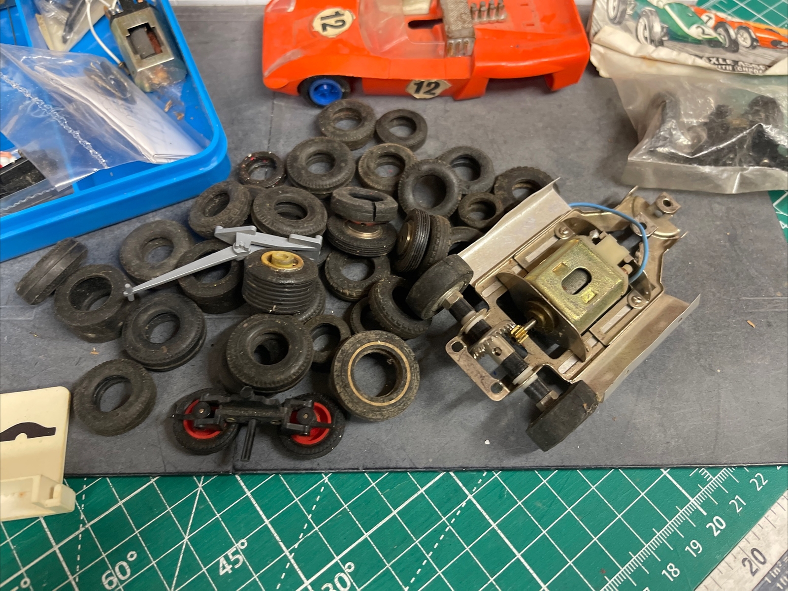 JOB LOT SCALEXTRIC SLOT CAR SPARE PARTS eBay