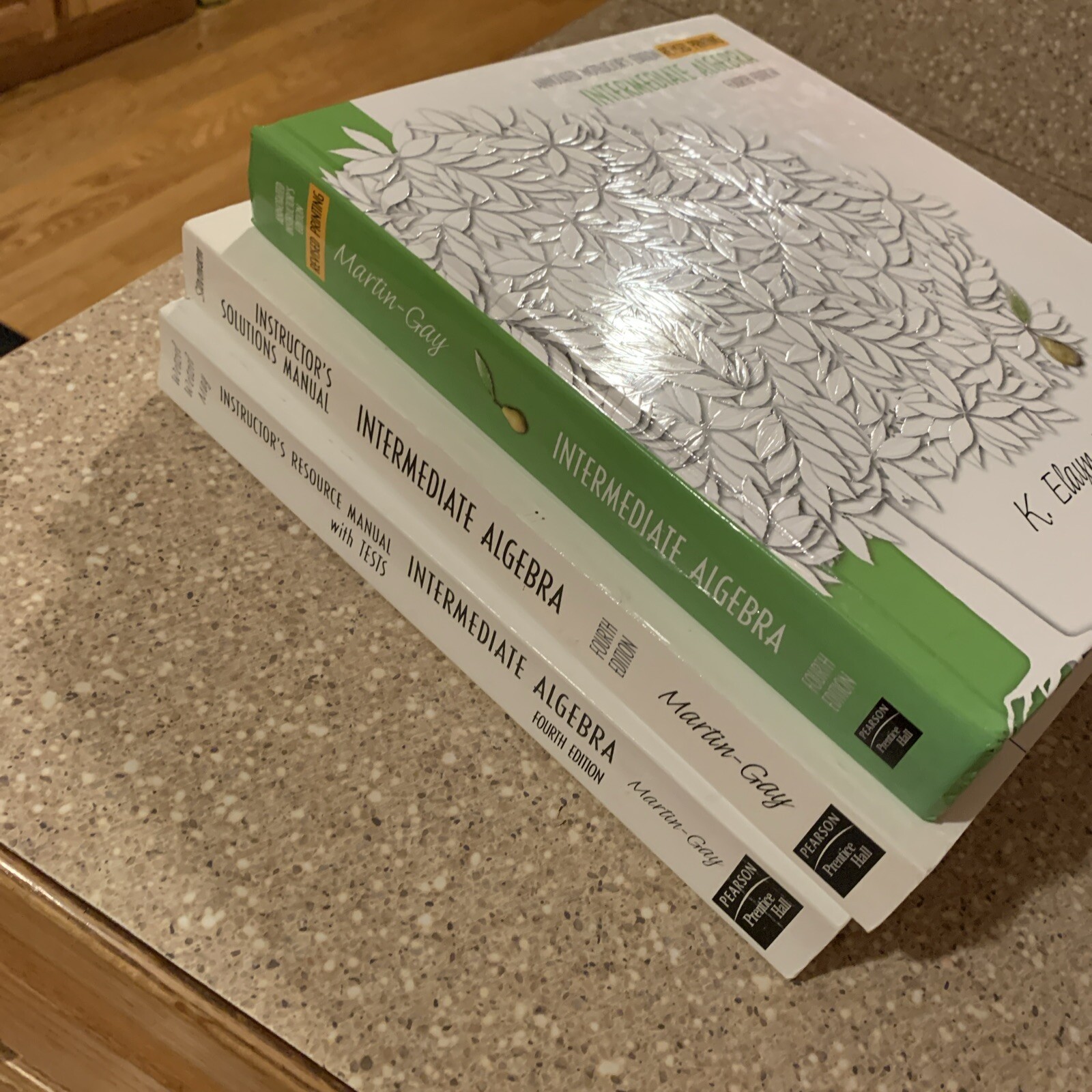 Pearson Intermediate Algebra - Martin - Instructor’s Edition, Tests, Solutions