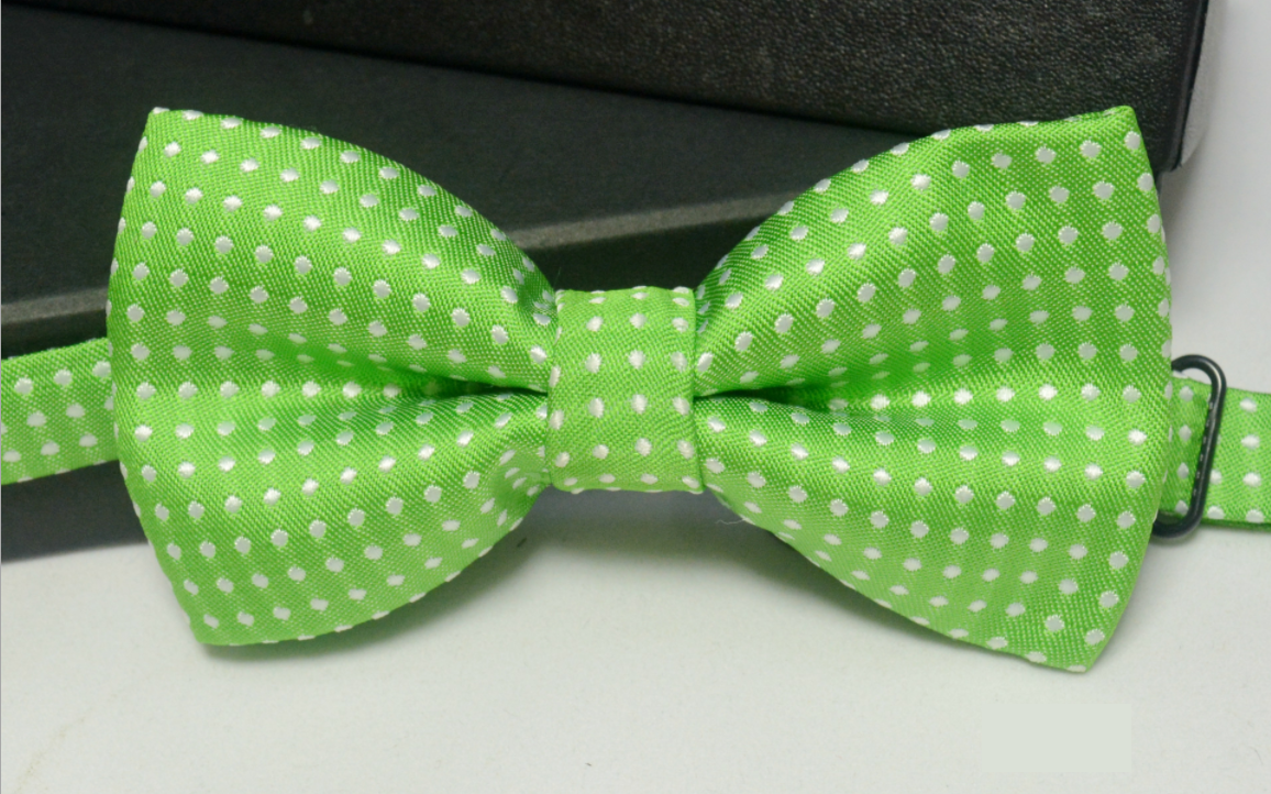 Unisex Luxury 2 Layers Polka Dot Dickie Bow Tie Adjustable Wedding eBay