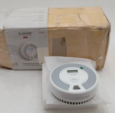X-Sense SC07 Combination Smoke & Carbon Monoxide Alarm 5-Pack Digital Screen