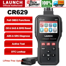 LAUNCH X431 PRO ABS SRS SAS BMS Oil Reset OBD2 Code Reader Diagnostic Scanner