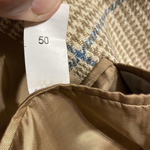 Chaqueta Blazer Traje de Campo Atrevido Cuadros Tweed Seda 40R DAKS De Colección Para Hombres - Imagen 11 de 12