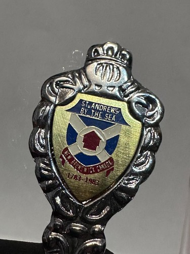 St.Andrews By The Sea Canada 1783 1883 New Brunswick Souvenir Spoon - Imagen 4 de 4
