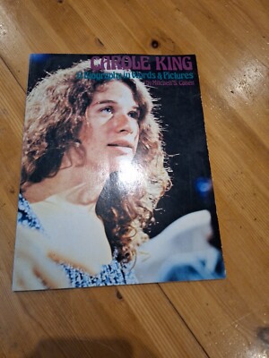 Carole King A Biography In Words & Pictures 1976 Rare Book