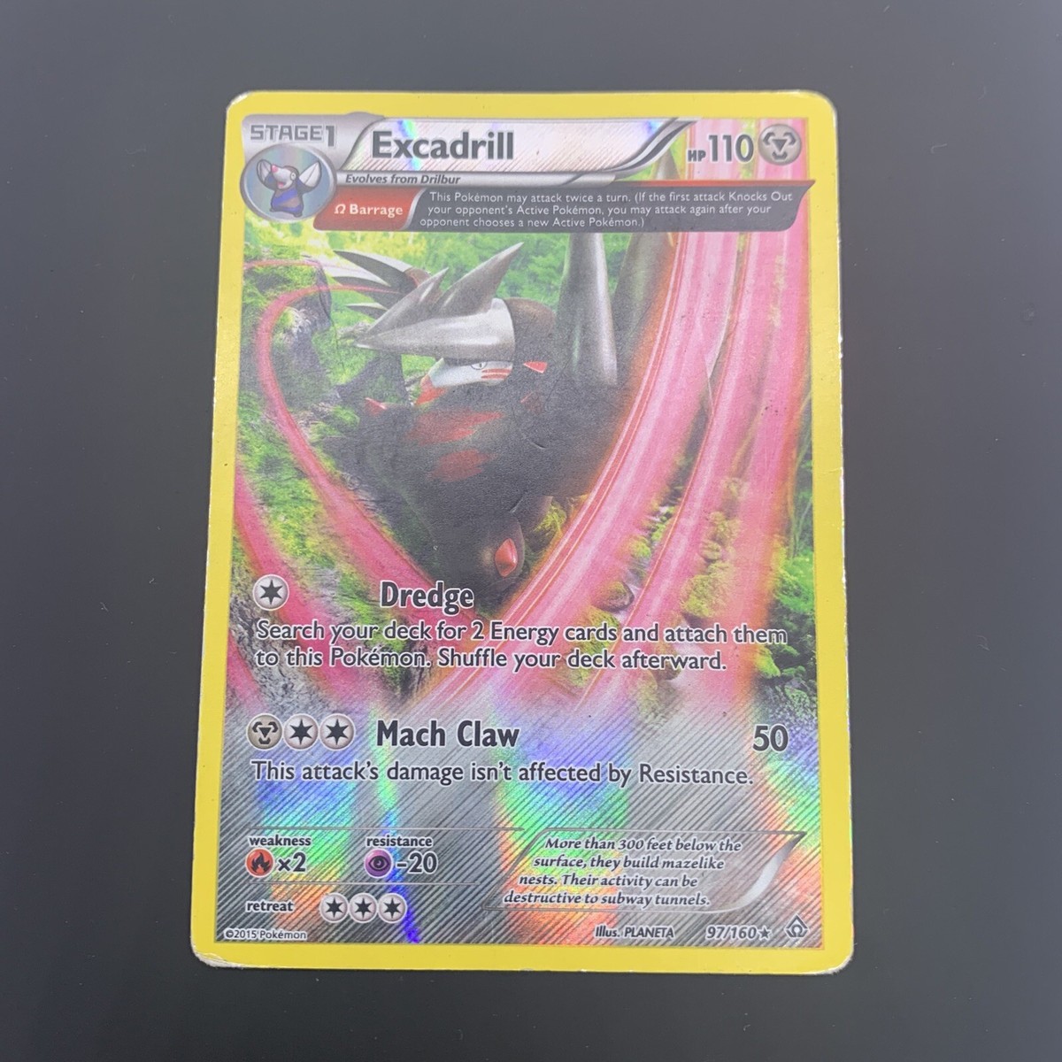 Excadrill 97/160 Holo XY Primal Clash Pokemon Card | eBay