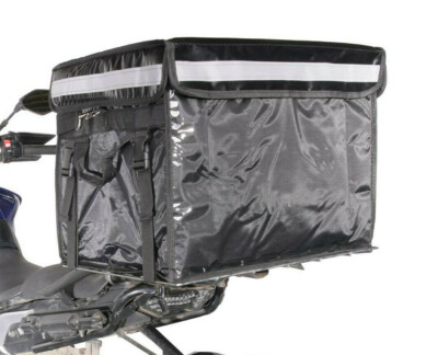 Motorcycle Delivery Bag Box Bike Delivery XL 62L Thermal Insulated