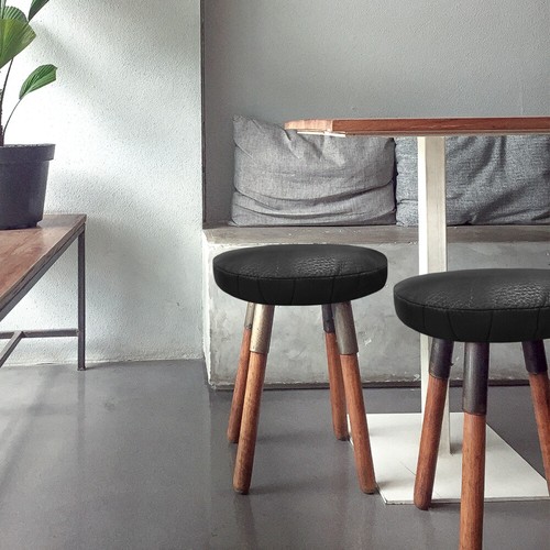 Funda de cojín de asiento de taburete de bar elástico grueso de 1 pieza cubierta de taburete protector de silla redondo - Imagen 8 de 12