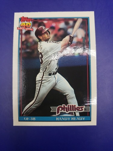 1991 Topps Tiffany Philadelphia Phillies ~6~ CARDS Mint Condition - Picture 3 of 8