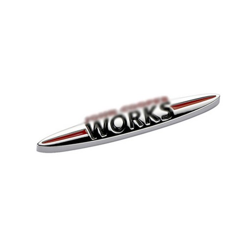 3D Metal Rear Trunk JCW Badge Sticker For M N Cooper S ONE Clubman Countryman - Picture 6 of 7