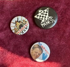 RARE VINTAGE THE MADNESS PIN BUTTON THE SPECIALS SKATALITES SKA PIN Set Of 3