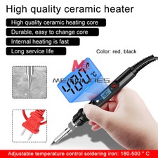 80W Kit de soudure en fer Électronique Outil de soudage en fil Température réglable