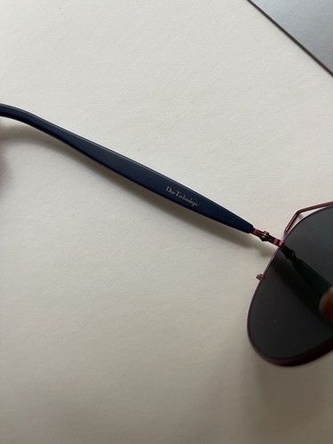 DIOR -Red Mirror Lenses/Red Metal Frame /Made In Italy - Picture 7 of 11