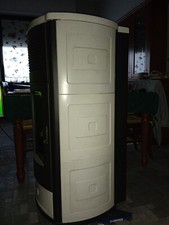 stufa pellet usata SuiteHydro 22 Kw. da interno riv. ceramica marca MCZ 