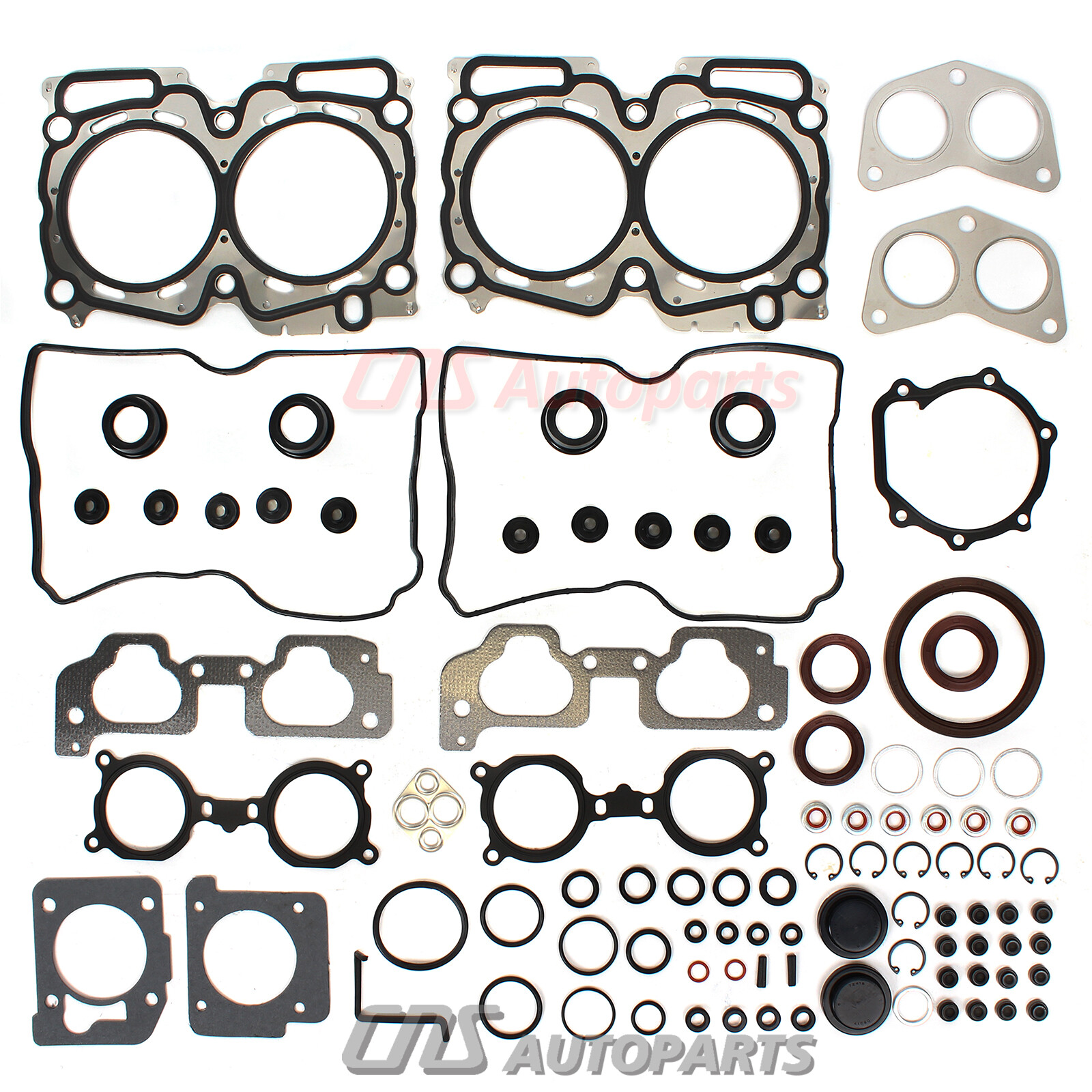New Cylinder Heads Head Gasket / Bolts For 0407 Subaru 2.5L SOHC Non