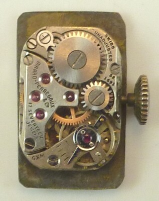Mouvement Mécanique Girard-Perregaux Pour Montre Bracelet - À Démonter Ou Pour Réparation, Occasion