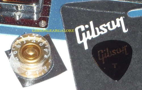 Gibson Les Paul Knob Single Speed Gold Guitar Parts R9 SG Custom ES R7 HP Studio