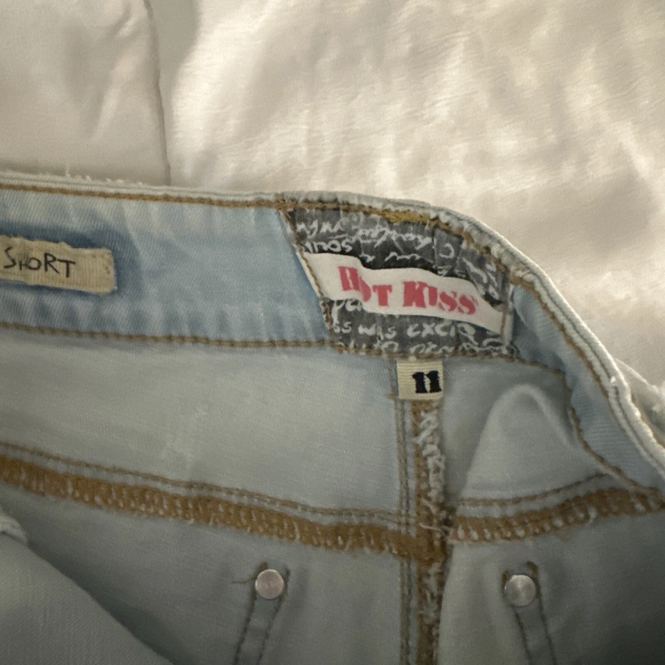 Pantalones Cortos Denimn Nuevos Talla 11 Juniors Foto 4 de 4