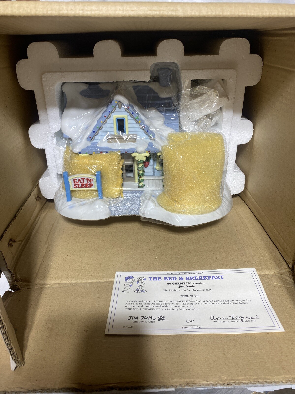 Christmas Garfield Bed And Breakfast eBay