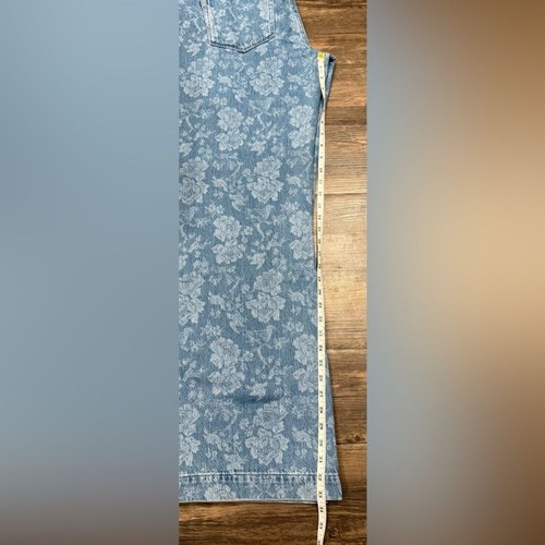 PAIGE Sonja Jolene Floral Patterned Jeans Women’s Size 33 NWT - Picture 10 of 11