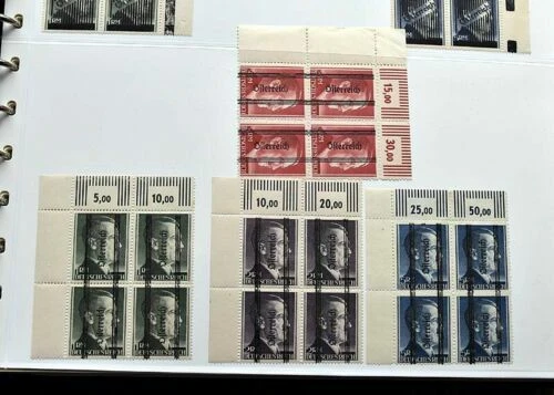 Echte Spezialsammlungen Postfrische Österreichische Briefmarken