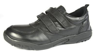 Pod Giles 8-12 schwarz formelle Schuhe Jungen Schule Leder formell