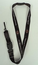 Harley-Davidson Motorcycles Bar Shield Logo Black Lanyard