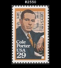 USA4 #2550 MNH Cole Porter