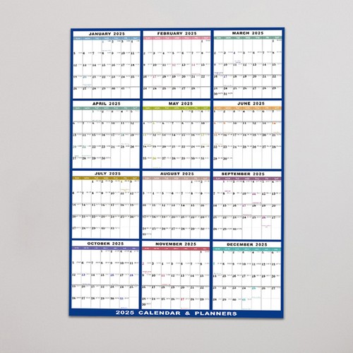 Wall Calendar 2025-12 Months Calendar Big Wall Calendar Erasable & Usable