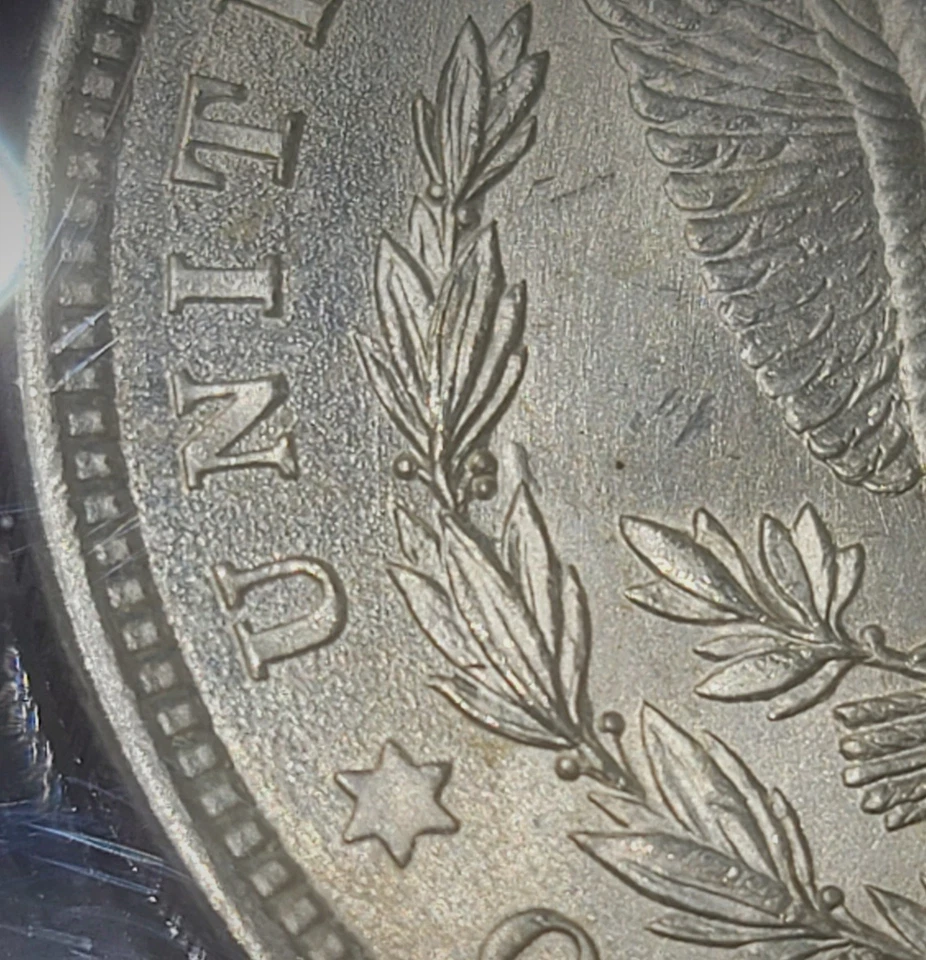 1921-P VAM-3o3 (3-oh-3) Die Polish and "Goldfish" Clash WOW VAM!! NGCX 9.5 GRADE - Image 3 of 4