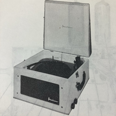 1957 Steelman Record Player 3A14-1 Wire Schematic Repair Manual Sam s Photofact