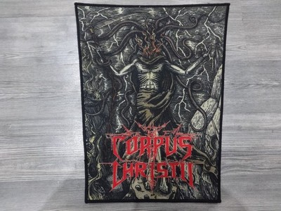 Corpus Christii Patch Backpatch Back Patch Black Metal Dark Funeral 1