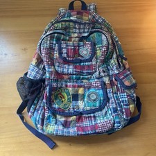 Vintage 90's Polo Ralph Lauren Backpack Patches Sportsman Lo-Life Indian Camp 92