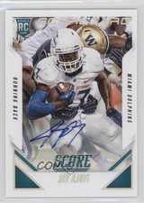 2015 Score Rookie Scorecard Signatures Jay Ajayi #383 Auto 2r8